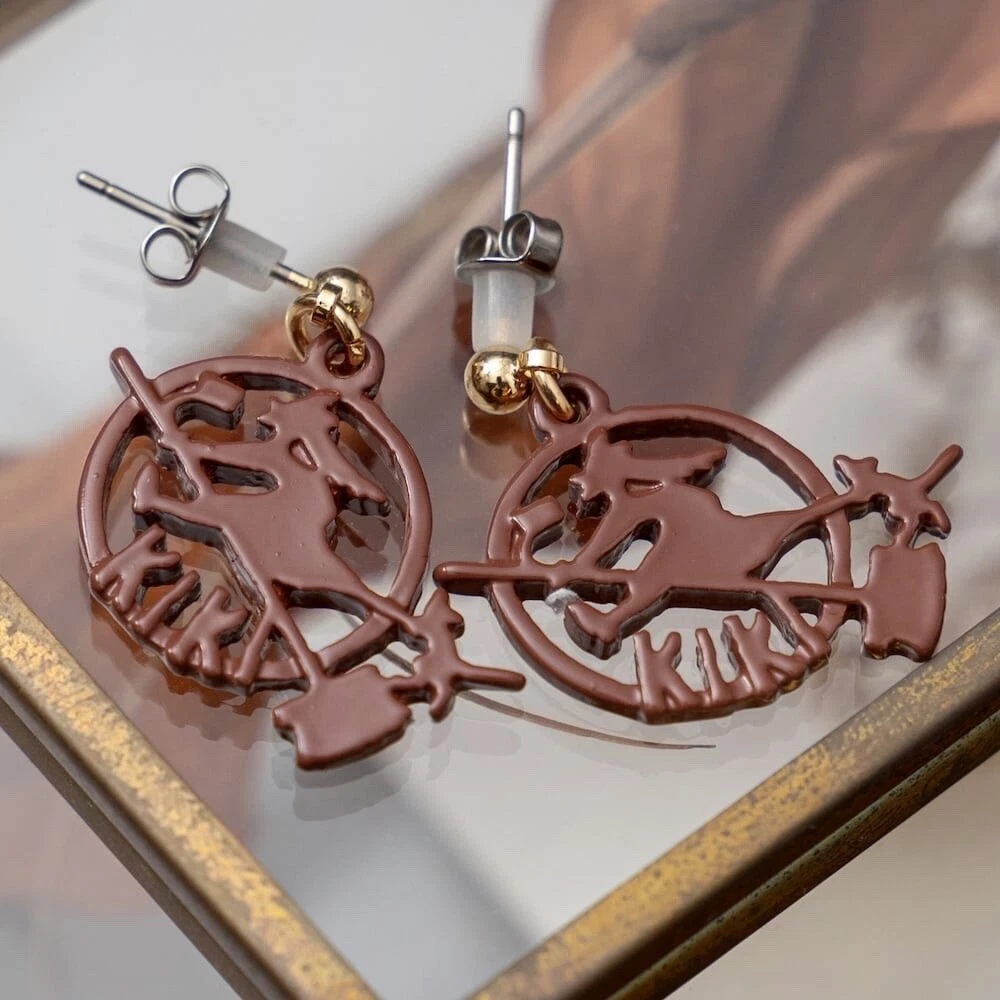 Studio Ghibli Kiki’s Delivery Service Jiji 6-Piece Pierced Earrings Set