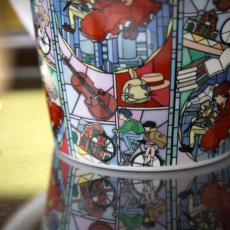 Studio Ghibli Whisper of the Heart Art Mug Ceramic Cup 340ml – Donguri Closet