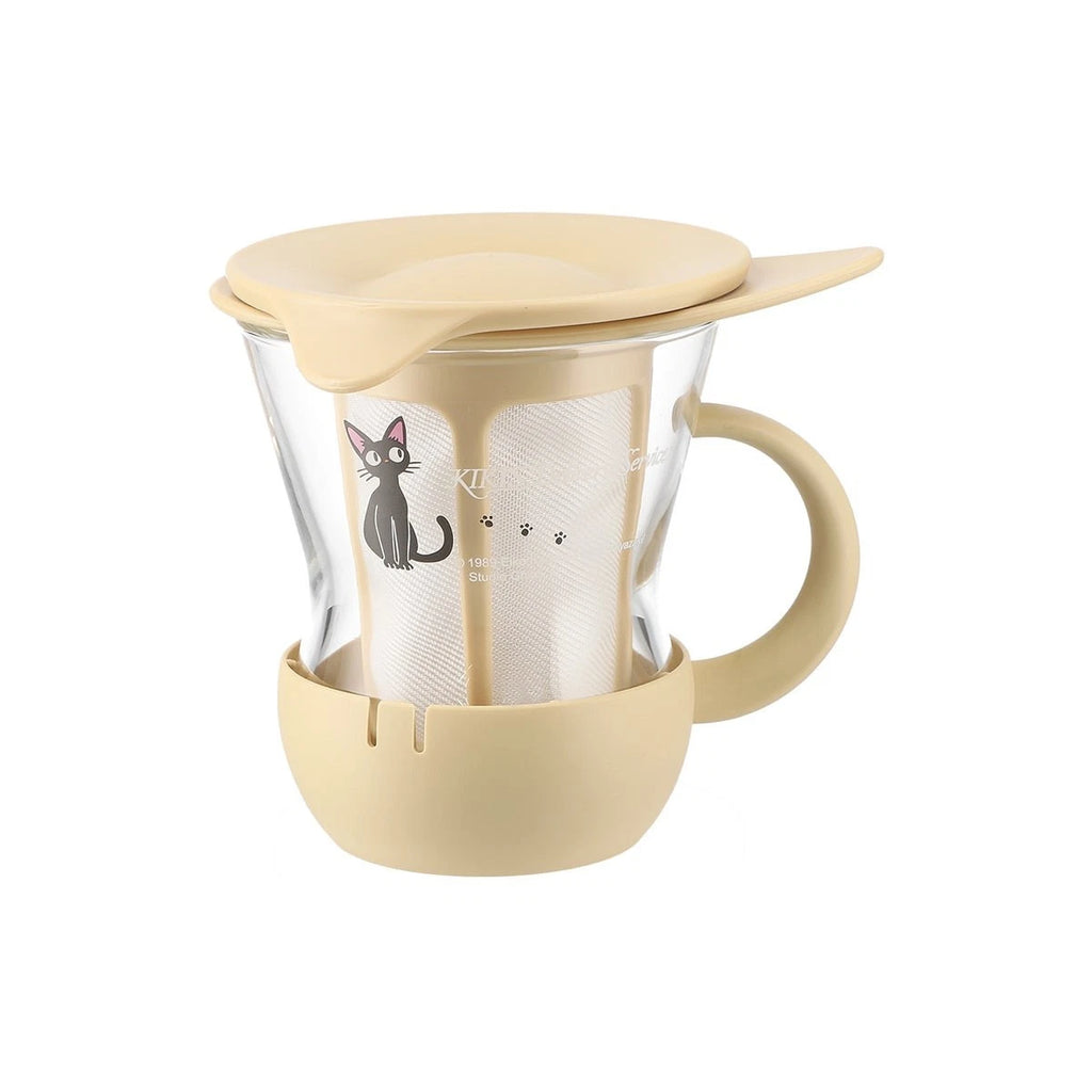 Studio Ghibli Kiki’s Delivery Service Jiji HARIO Tea Infuser Glass Mug 200ml