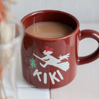 Studio Ghibli Kiki’s Delivery Service Jiji Chocolate Cake Ceramic Mug