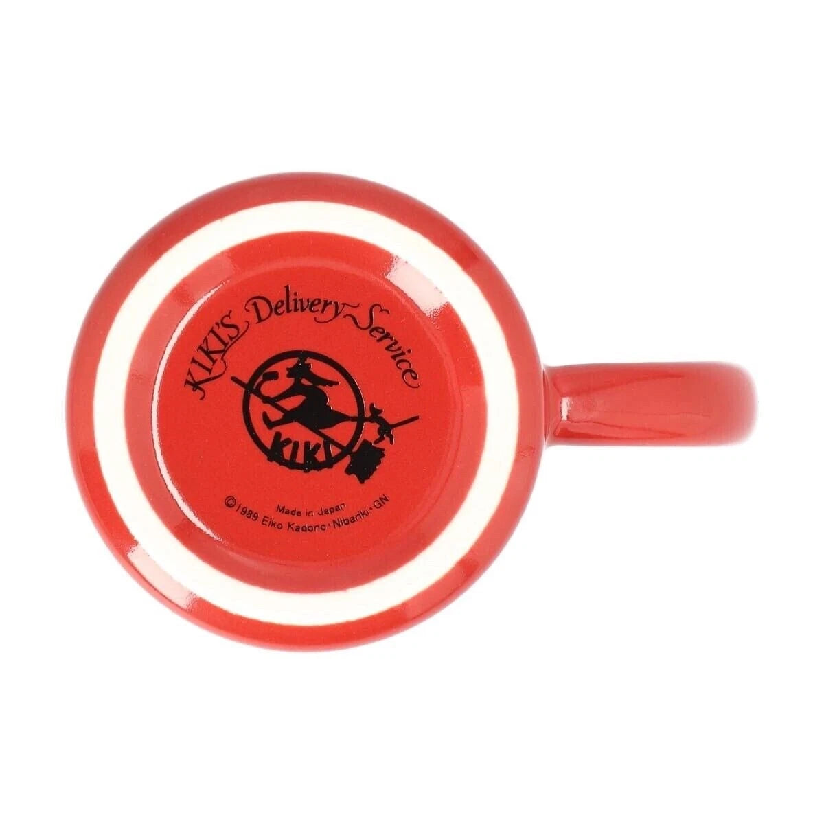 Studio Ghibli Kiki’s Delivery Service Jiji Red Ceramic Mug