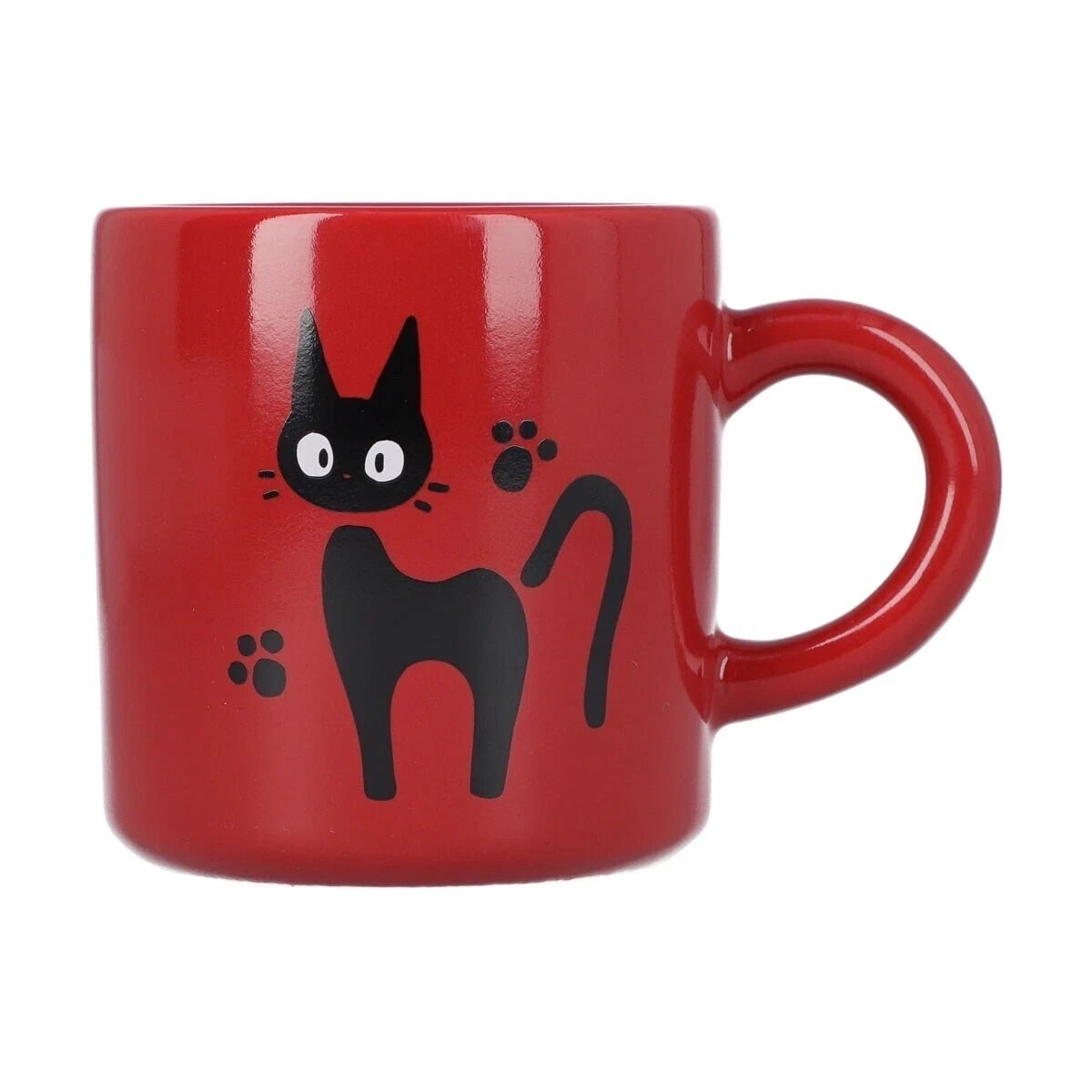 Studio Ghibli Kiki’s Delivery Service Jiji Red Ceramic Mug