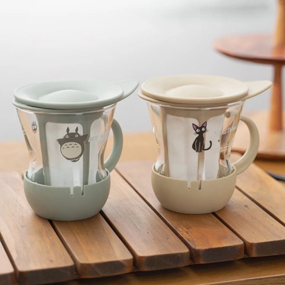 Studio Ghibli My Neighbour Totoro HARIO Tea Infuser Glass Mug 200ml – Made in Japan